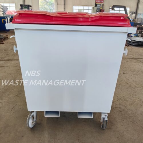 NBS STEEL WHEELIE BINS 660