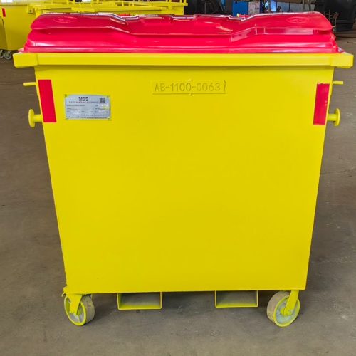 NBS STEEL WHEELIE BINS 1100