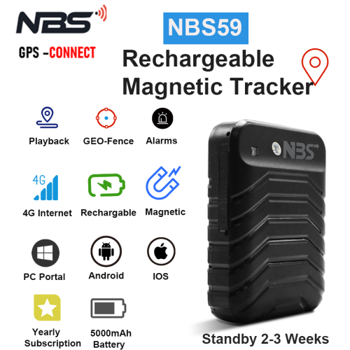 Real time Rechargeable live tracker